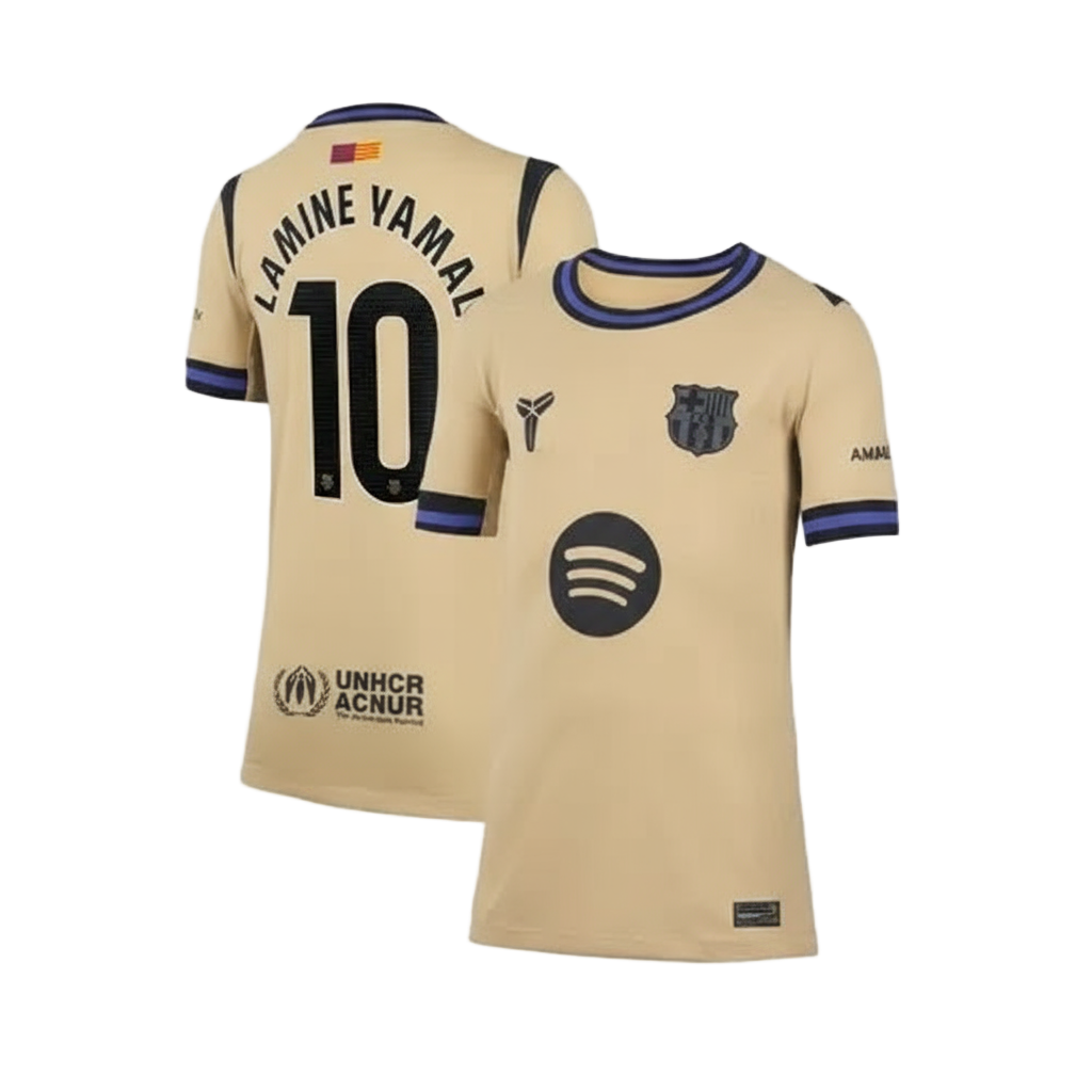 Next Print FC Barcelona Away Lamine Yamal 2025-26 Jersey.