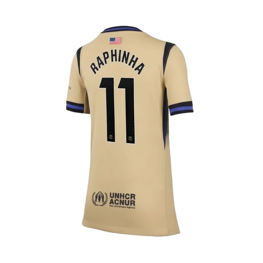 Next Print FC Barcelona Away Raphinha 2025-26 Jersey.
