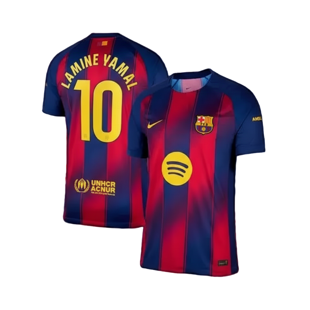 Next Print [Premium Quality] FC Barcelona Home Lamine Yamal 2025-26 Jersey.