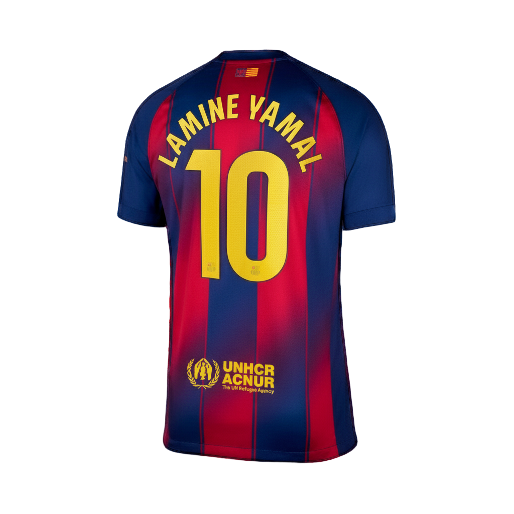 Next Print [Premium Quality] FC Barcelona Home Lamine Yamal 2025-26 Jersey.