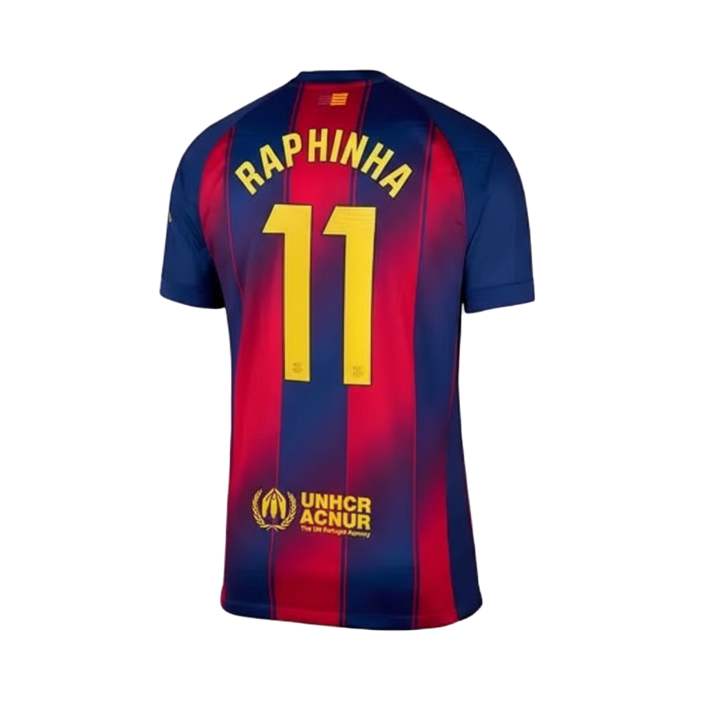 Next Print [Premium Quality] FC Barcelona Home Raphinha 2025-26 Jersey.