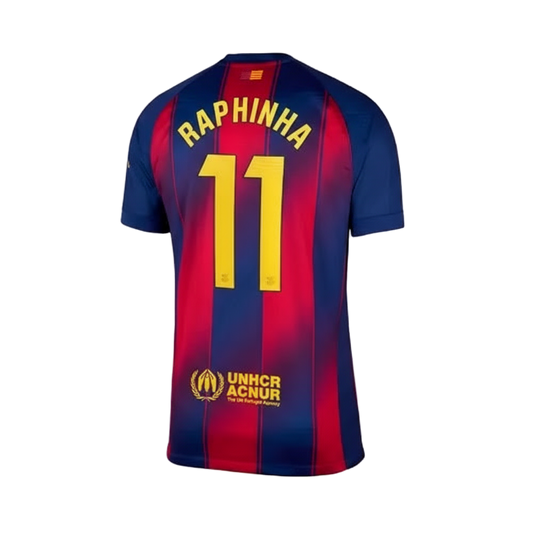 Next Print [Premium Quality] FC Barcelona Home Raphinha 2025-26 Jersey.