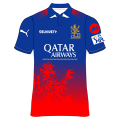 IPL Royal Challengers Bangalore Printed New Jersey With Your Text