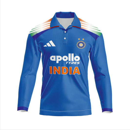 Next Print Customised Cricket India Team Jersey.With Your Name and Number Print.