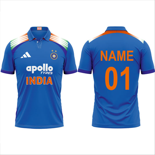 Customised India Cricket Jersey 2025