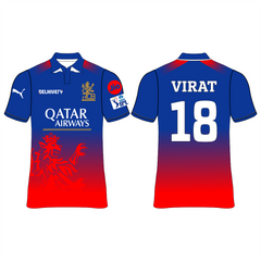 Next Print  IPL RCB Virat Kohli Printed Jersey.