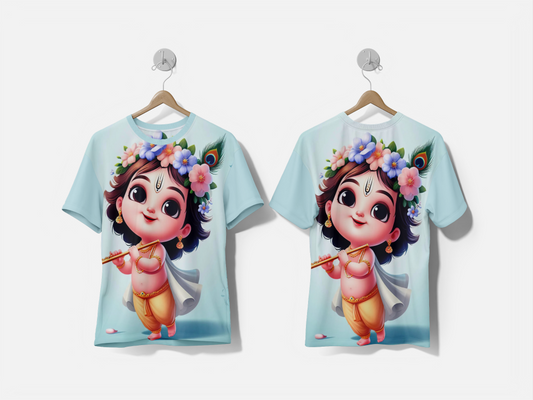 Next Print Krishna janmashtami  Printed Tshirt