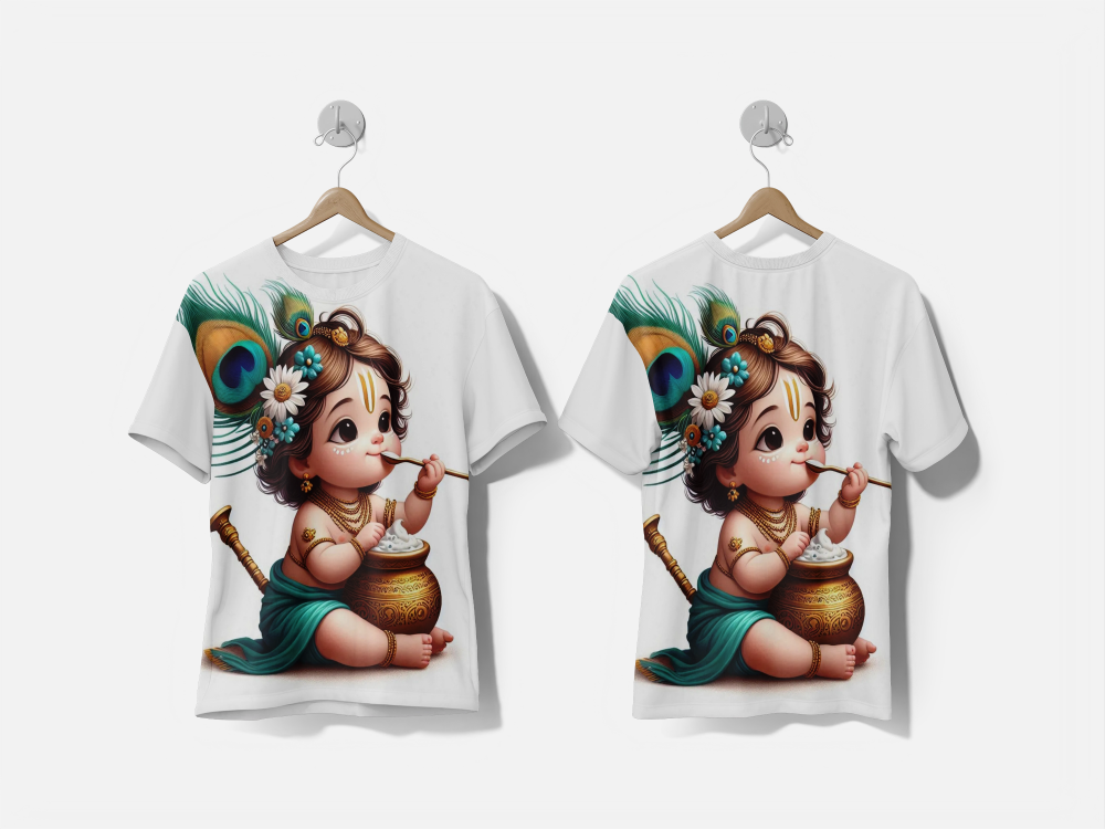 Next Print Krishna janmashtami  Printed Tshirt
