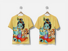 Next Print Krishna janmashtami  Printed Tshirt