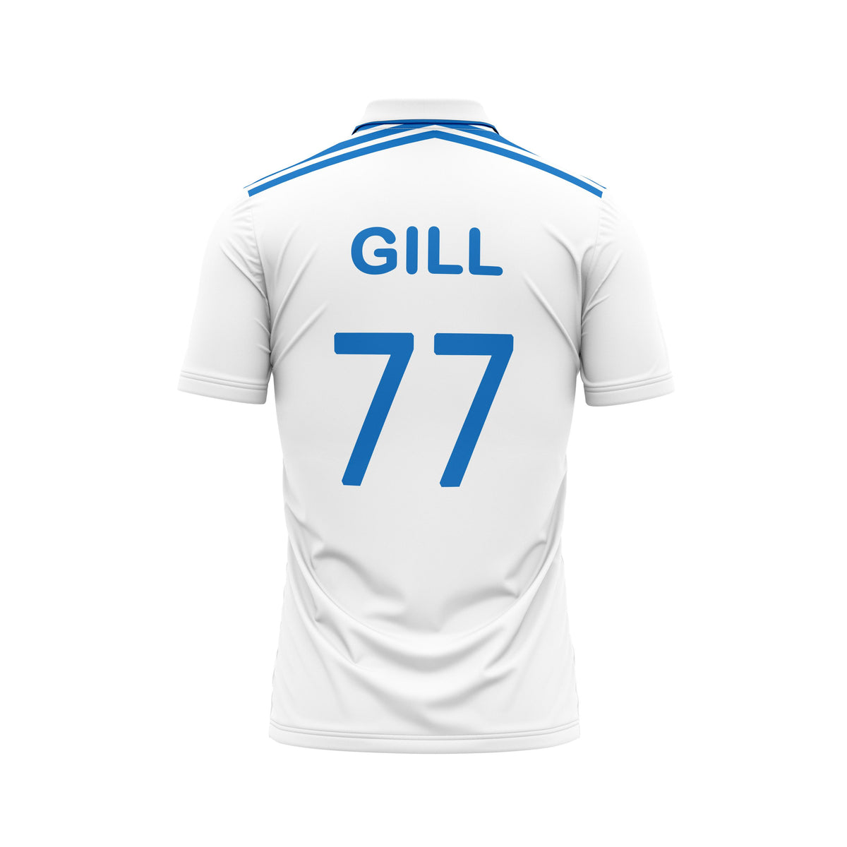 Next Print Shubam Gill Indian Test Cricket Team Jersey