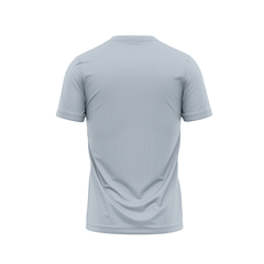 Plain Round neck Grey