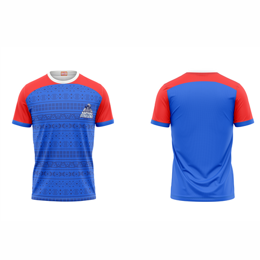 Next Print Customised Kabaddi Haryana Steelers Jersey.