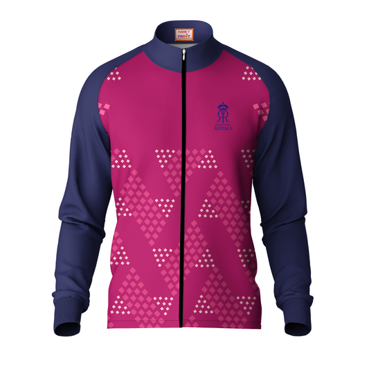 Next Print Ipl Rajasthan Royals Printed jacket Jersey