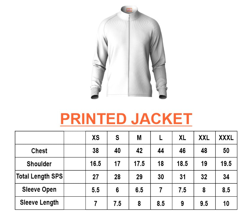 Next Print Printed White Jacket.