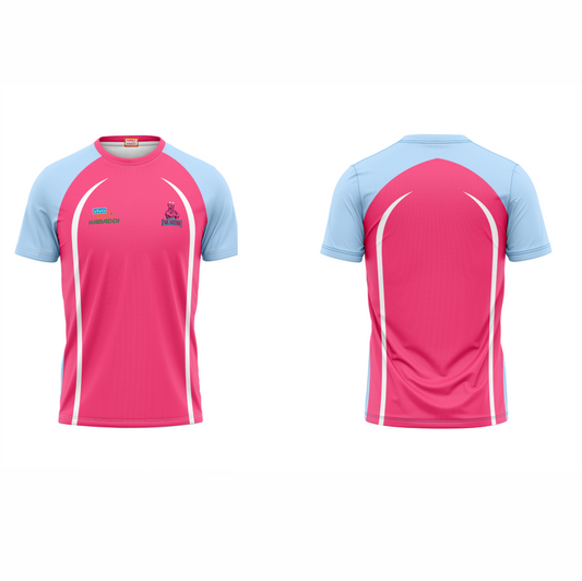 Next Print Customised Kabaddi Jaipur Pink Panthers Jersey