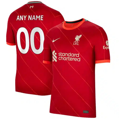 NextPrint Liverpool 2021/22 Home Jersey – Customizable Premium Football Shirt
