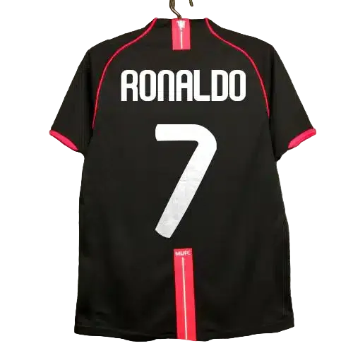 NextPrint Ronaldo #7 Manchester United 2007/08 Third Retro Jersey – Premium Football Shirt