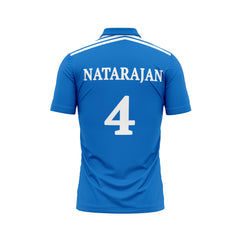 Next Print Natarajan Printed India Cricket Training Jersey