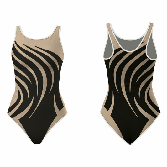Next Print Girls/Women Sleeveless Leotard - Ideal for Gymnastics, Dance, Yoga, Acrobatics or Performance (Toddlers, Kids, Adults) NP0000S213