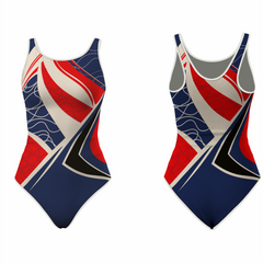Next Print Girls/Women Sleeveless Leotard - Ideal for Gymnastics, Dance, Yoga, Acrobatics or Performance (Toddlers, Kids, Adults) NP0000S234
