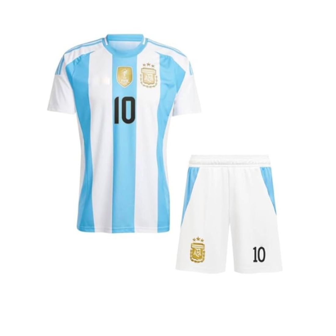 Next Print Messi 10 Jersey NP0000S409 (with Black Shorts)