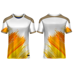 Next Print Customised  Round Neck Jersey With Name & Number. NP0000S43