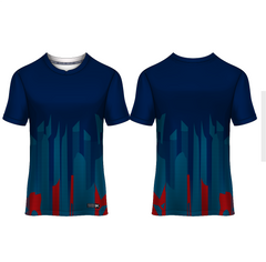 Next Print Customised  Round Neck Jersey With Name & Number. NP0000S44