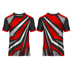Next Print Customised  Round Neck Jersey With Name & Number. NP0000S93