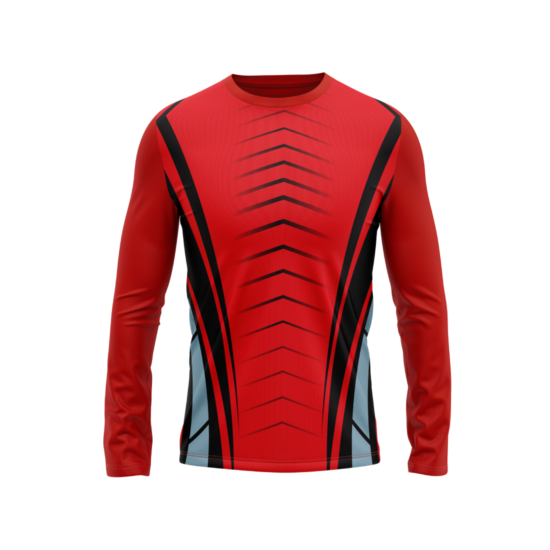 Round Neck Fullsleeve Printed Jersey Red NP00142