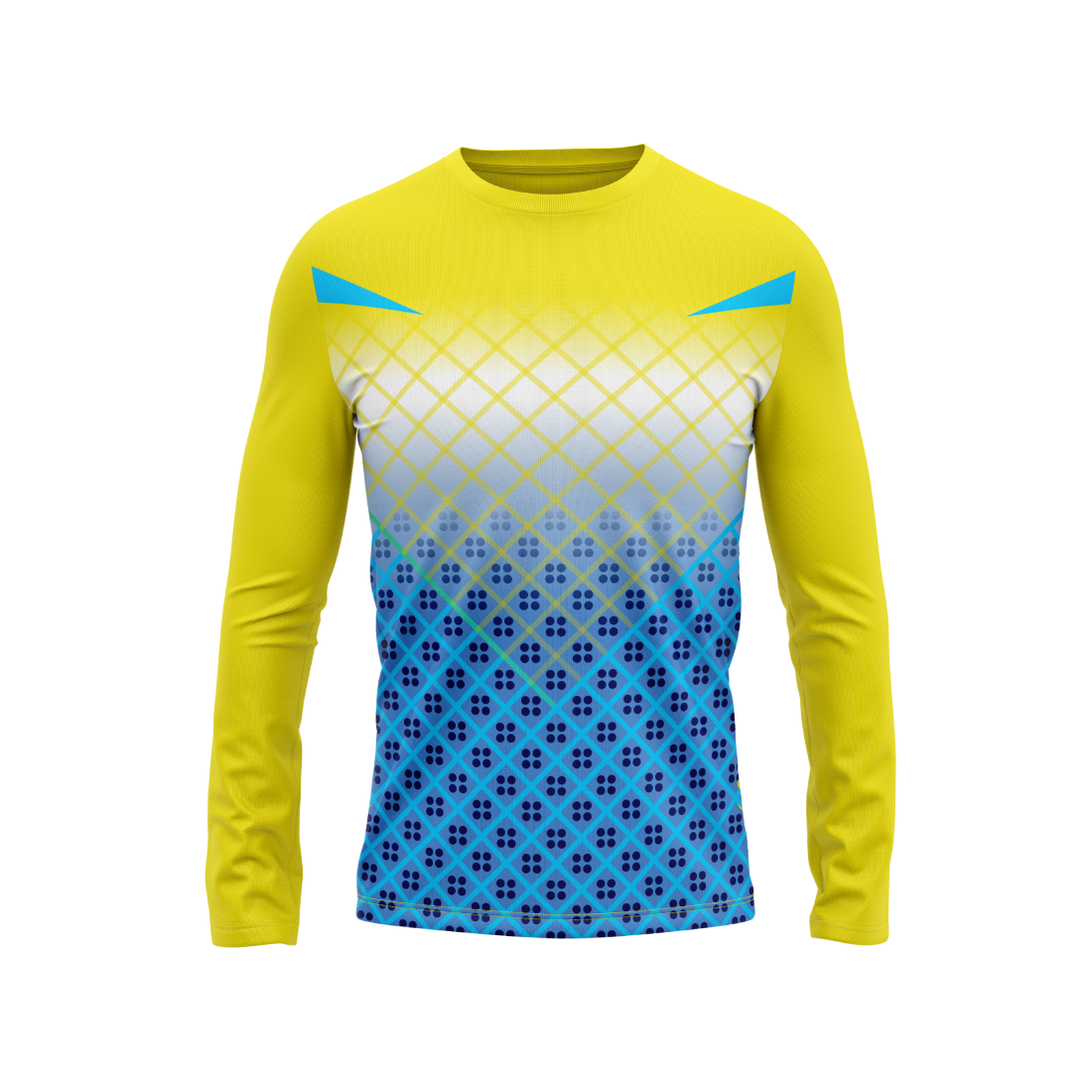 Round Neck Fullsleeve Printed Jersey Yellow NP00154