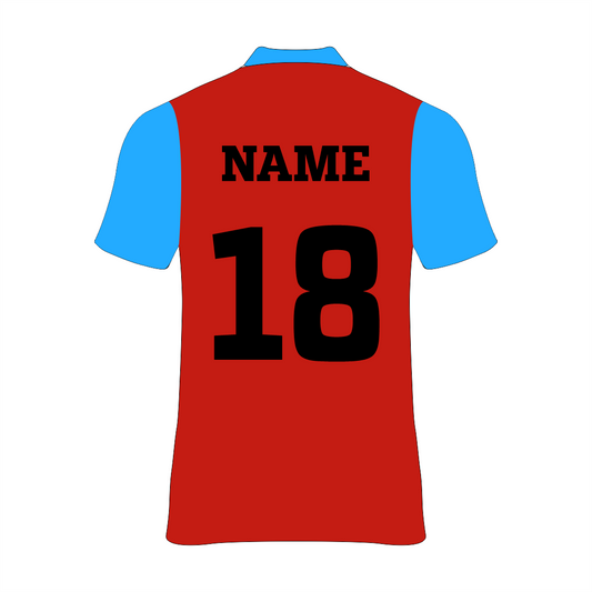 NEXT PRINT All Over Printed Customized Sublimation T-Shirt Unisex Sports Jersey Player Name & Number, Team Name  NP0080013