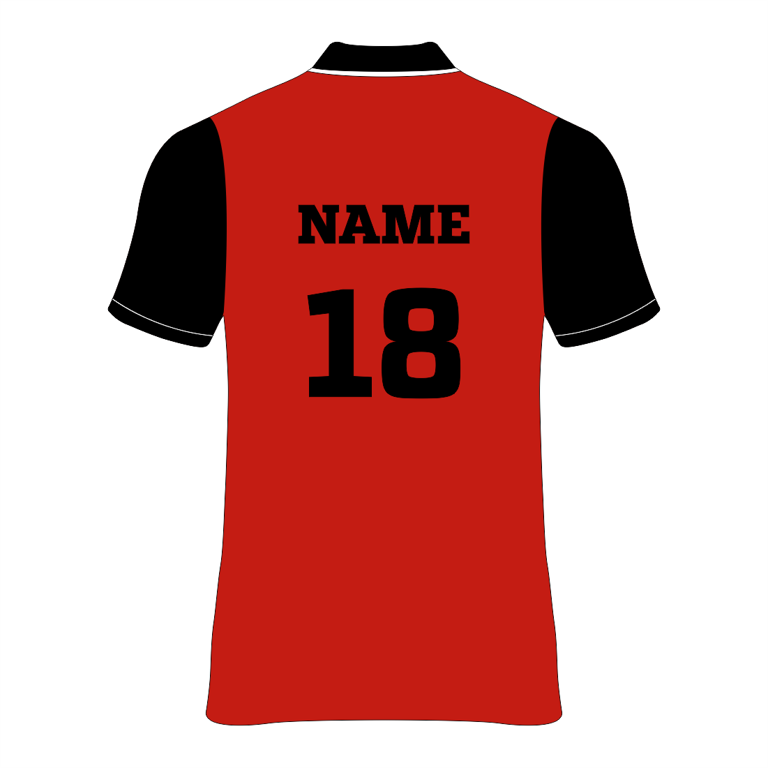 Nextprint customized red design printed jersey NP0080017