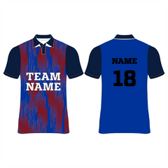 Nextprint customized royal blue cricket jersey NP0080033