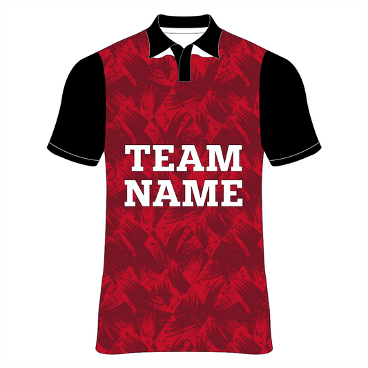 Nextprint customized red cricket jersey NP0080051