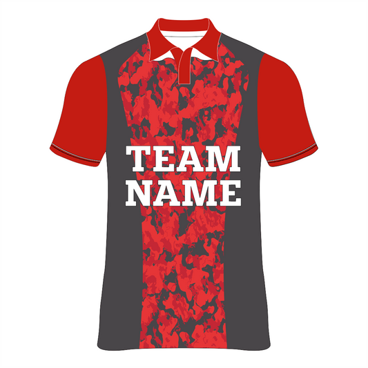 Nextprint customized red colour polo jersey NP0080058