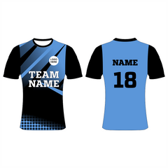 NEXT PRINT All Over Printed Customized Sublimation T-Shirt Unisex Sports Jersey Player Name & Number, Team Name And Logo.NP00800125