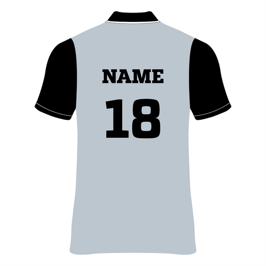 Nextprint customized grey jersey name and number printed NP008008