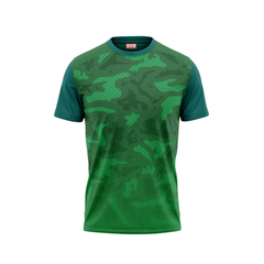 Round Neck Printed Jersey Orange NP008