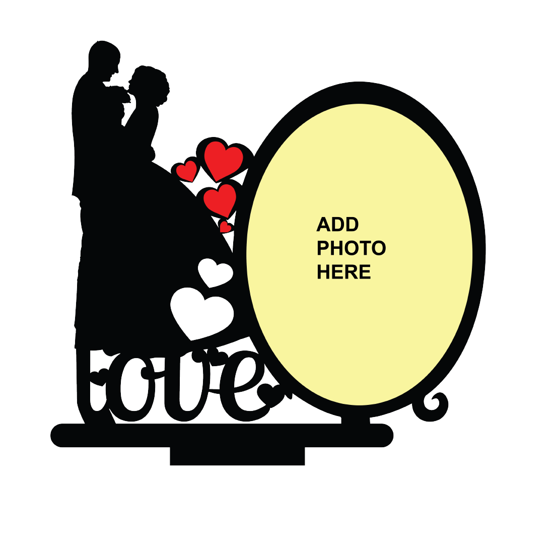 SINGLE IMAGE LOVE STAND FRAME