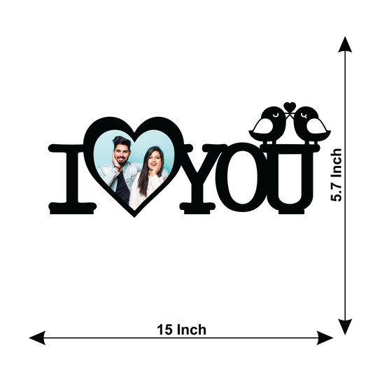I LOVE YOU SINGLE IMAGE STAND FRAME 109