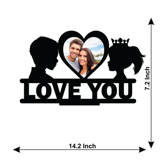 LOVE YOU SINGLE IMAGE STAND FRAME 69