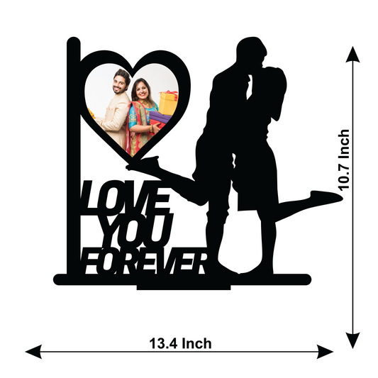 LOVE YOU FOREVER SINGLE IMAGE LOVE STAND FRAME