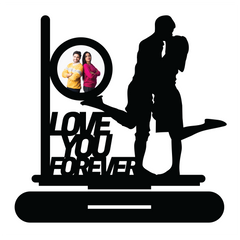 LOVE YOU FOREVER SINGLE IMAGE STAND FRAME