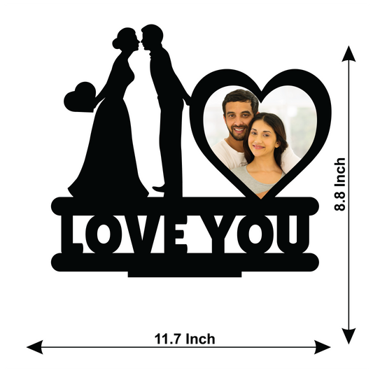 I LOVE YOU SINGLE IMAGE LOVE STAND FRAME 133