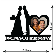 LOVE YOU MY HONEY SINGLE IMAGE STAND FRAME