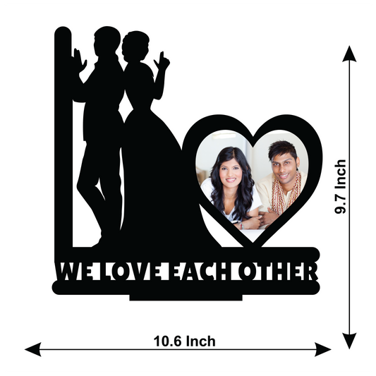 WE LOVE EACH OTHER SINGLE IMAGE STAND FRAME 138