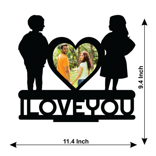 I LOVE YOU SINGLE IMAGE LOVE STAND FRAME 129