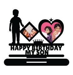 Happy Birthday My Son Stand Frame