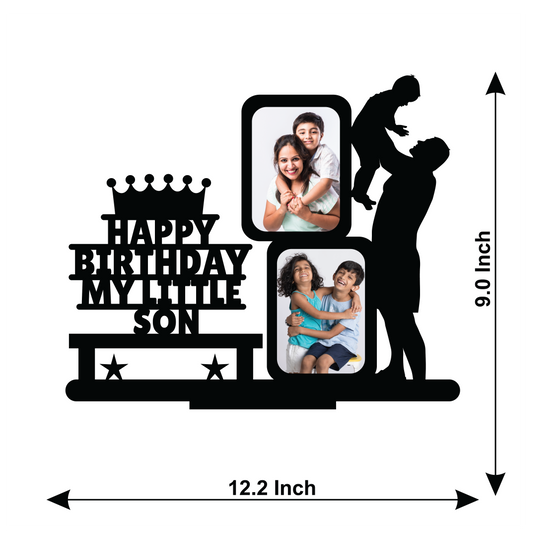 Happy Birthday My Little Son Stand Frame
