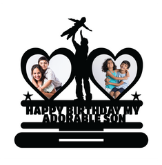 Happy Birthday My Adorable Son Stand Frame